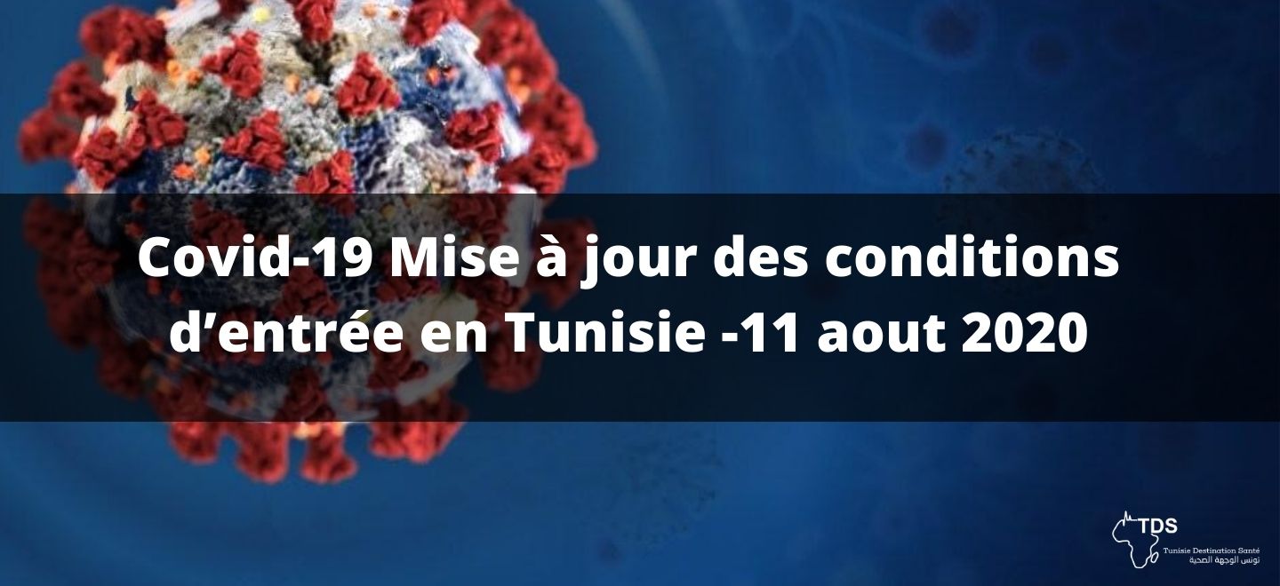 Conditions d'entrée tunisie covid 19