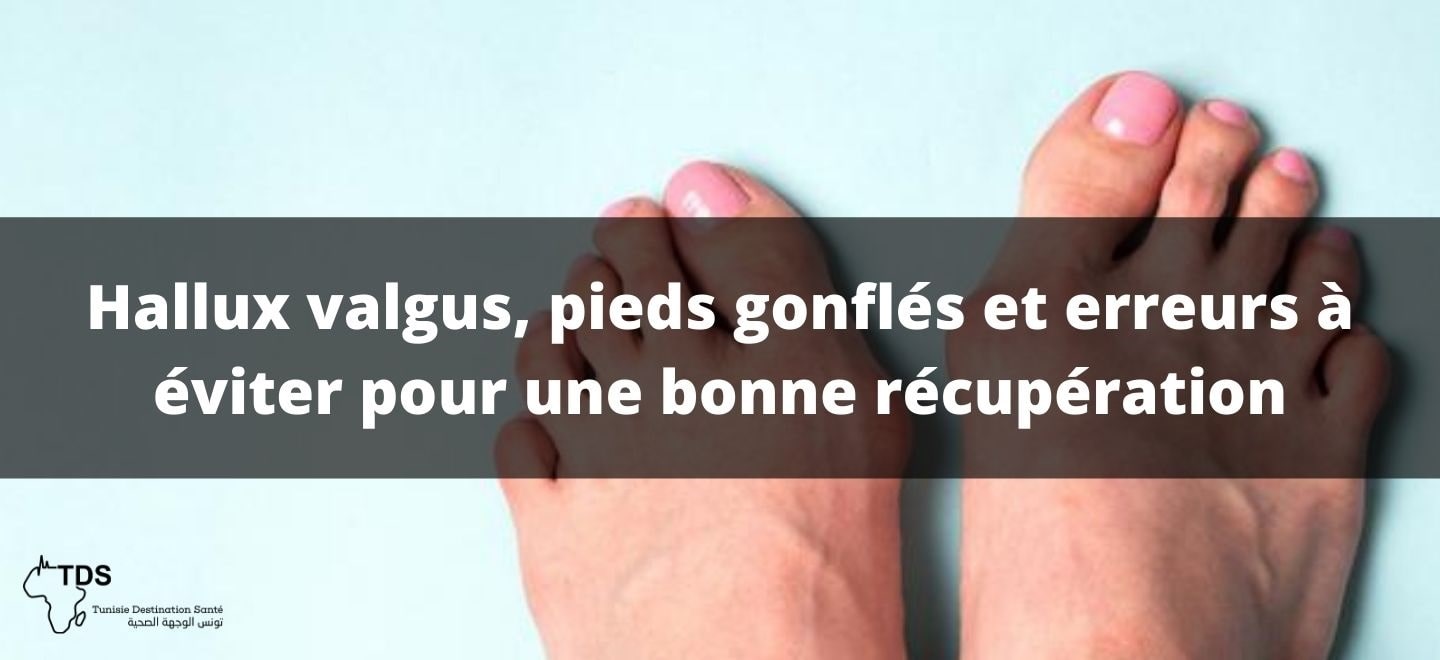 oignon du pied convalescence