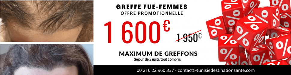 promo greffe cheveux femme